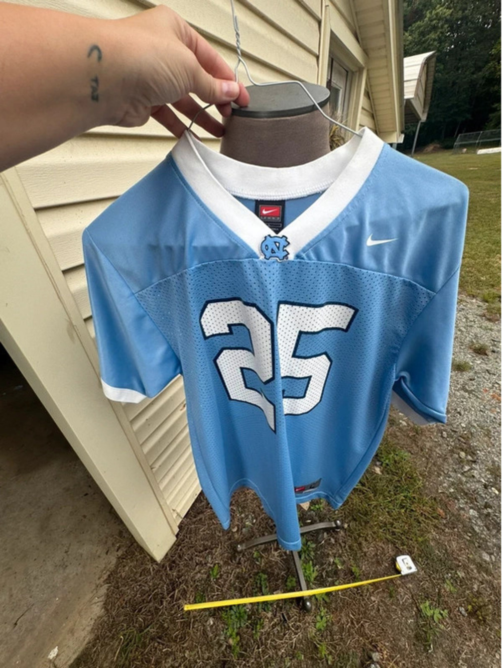 Large Carolina Tarheels Football Jersey